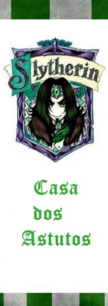 Marcador de Livro - Slytherin